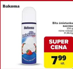 Carrefour Market Śmietanka Bakoma oferta