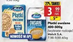 API MARKET Płatki owsiane Melvit oferta