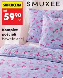 Biedronka Komplet pościeli Smukee oferta