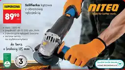 Biedronka Szlifierka kątowa Niteo oferta