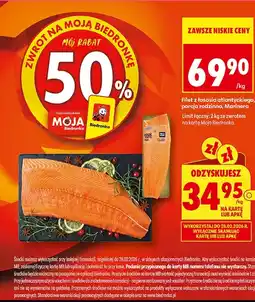 Biedronka Filet z łososia Marinero oferta