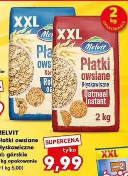 Kaufland Płatki owsiane błyskawiczne lub górskie XXL oferta