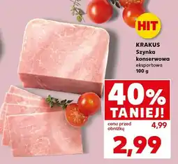 Kaufland Szynka konserwowa eksportowa oferta