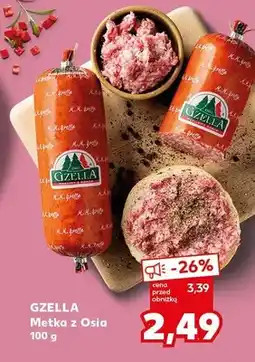 Kaufland Kiełbasa metka z Osia oferta