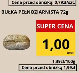 Supeco Bułka pełnoziarnista oferta