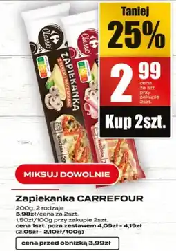 Supeco Zapiekanka CARREFOUR oferta