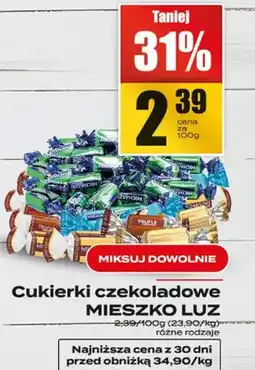 Supeco Cukierki czekoladowe Mieszko Luz oferta
