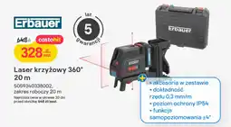 Castorama Laser krzyżowy 360° oferta