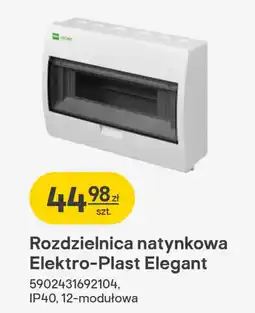 Castorama Rozdzielnica natynkowa Elektro-Plast Elegant oferta