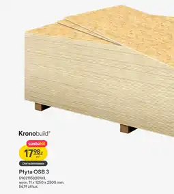 Castorama Kronobuild Płyta OSB 3 oferta