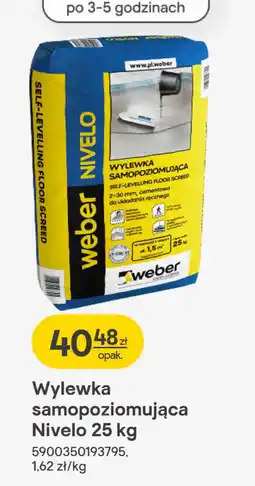 Castorama Wylewka samopoziomująca Nivelo oferta
