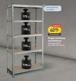 Castorama Regał metalowy ocynkowany oferta