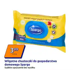Action Wilgotne chusteczki do gospodarstwa domowego Spargo oferta