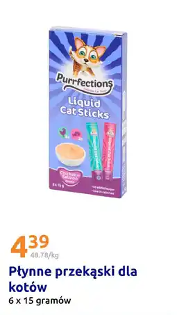 Action Płynne przekąski dla kotów oferta