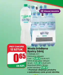 Dino Woda źródlana Bystry Zdrój oferta