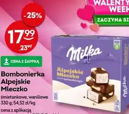 Żabka Bombonierka Alpejskie Mleczko oferta