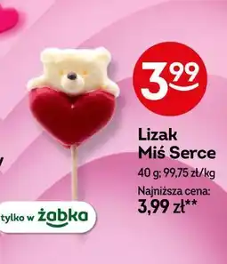 Żabka Lizak Miś Serce oferta
