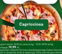 Żabka Pizza na wynos Capricciosa oferta