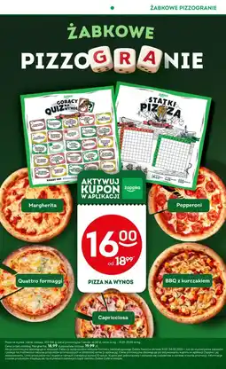 Żabka Pizza na wynos Margherita oferta