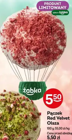 Żabka Pączek Red Velvet Olsza oferta