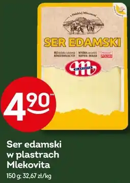Żabka Ser edamski w plastrach Mlekovita oferta
