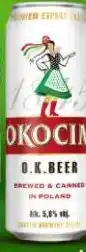 Żabka Piwo Okocim O.K. Beer oferta