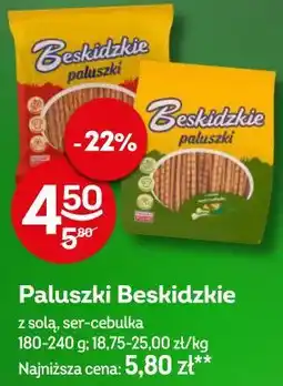 Żabka Paluszki Beskidzkie oferta