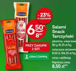 Żabka Salami Snack Tarczyński oferta