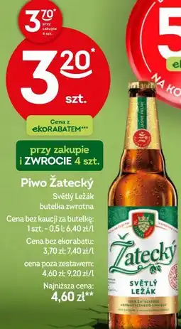 Żabka Piwo Žatecký Světlý Ležák oferta