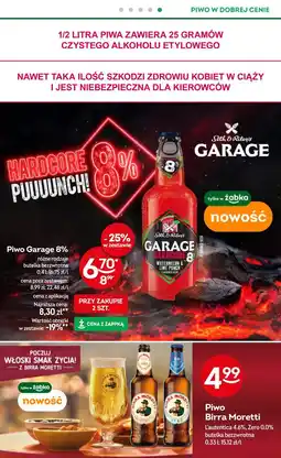 Żabka Piwo Garage 8% oferta