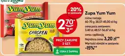 Żabka Zupa Yum Yum różne rodzaje oferta