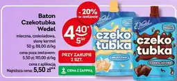 Żabka Baton Czekotubka Wedel oferta