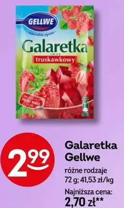 Żabka Galaretka Gellwe różne rodzaje oferta