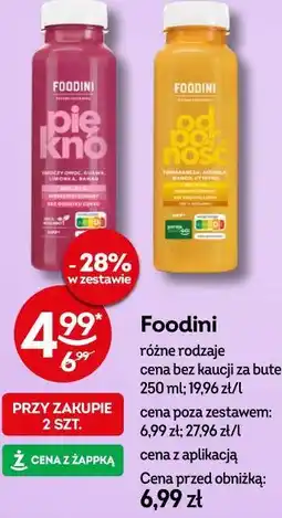 Żabka Foodini różne rodzaje oferta