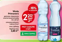 Żabka Woda Primavera oferta