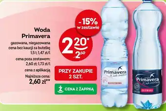 Żabka Woda Primavera oferta
