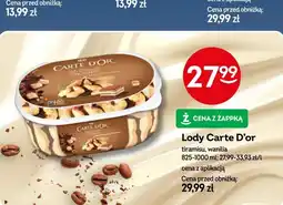 Żabka Lody Carte D'Or tiramisu oferta