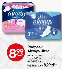 Żabka Podpaski Always Ultra oferta