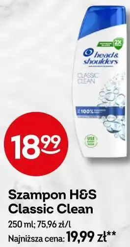 Żabka Szampon H&S Classic Clean oferta