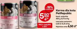 Żabka Karma dla kota PetRepublic łosoś, wołowina oferta