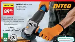 Biedronka Szlifierka kątowa z obrotową rękojeścią oferta