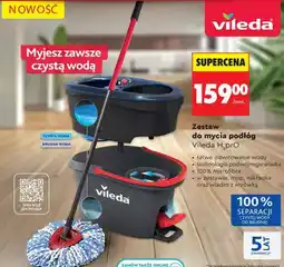 Biedronka Zestaw do mycia podłóg Vileda H2prO oferta