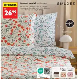 Biedronka Komplet pościeli z mikrofazy oferta