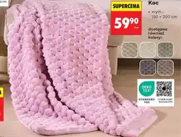 Biedronka Koc Smukee 150x200 cm oferta