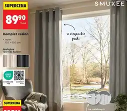 Biedronka Komplet zasłon oferta