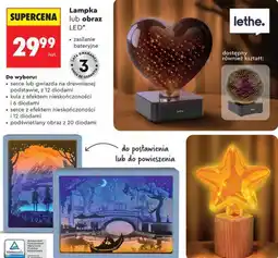 Biedronka Lampka lub obraz LED oferta