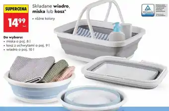Biedronka Składane wiadro, miska lub kosz oferta