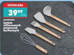 Biedronka KONIGHOFFER Zestaw silikonowych przyborów kuchennych oferta
