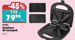 Biedronka Hoffen Opiekacz do kanapek 3 w 1 oferta