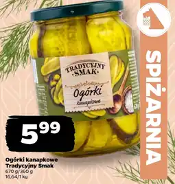 Netto Ogórki Tradycyjny Smak oferta